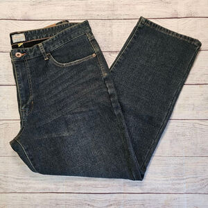 Weatherproof 38x30 fleece lined relaxed fit jeans, like new!